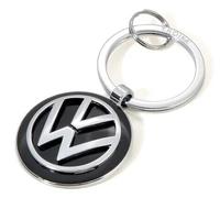 TROIKA VW VOLKSWAGEN KEYRING Schlüsselring Schwarz, Silber