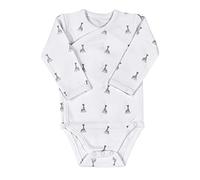 Trois Kilos Sept Body für Babys Sophie die Giraffe aus 100% Baumwolle in der Farbe Weiß, Größe: 1 Monate, 850 4007