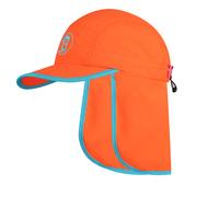 Troll Cap XT 2-5 Jahre Sonnenhut - Trollkids Bright Orange / Lake Blue