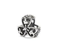 Trollbeads Charm Weisheit des Volkes aus Sterling-Silber in der Farbe Silber, TAGBE-20232