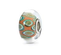 Trollbeads Damen-Bead 925 Silber Glas Perle Mehrfarbig - TGLBE-10407