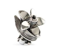 Trollbeads Silber-Bead TAGBE-00038 Narzisse - Dezember au...