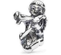 Trollbeads Damen-Bead Amor Valentinstag 925 Silber TAGBE-20066