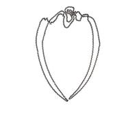 Trollbeads Damen-Halskette Länge 90cm Silber TAGFA-00043