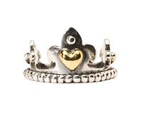 Trollbeads Damen-Ring Crown with Gold 925 Silber Gr. 53 (16.9) - TAGRI-00203