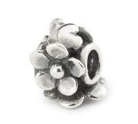 Trollbeads Frühlings Kollektion Blühende Verbindungen 2024 Silberbeads (Herzensblüte TAGBE-20298)