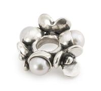 Trollbeads Frühlings Kollektion Blühende Verbindungen 2024 Silberbeads (Perlen der Geduld TAGBE-00308)