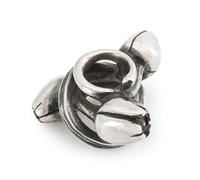 Trollbeads Frühlings Kollektion Blühende Verbindungen 2024 Silberbeads (Tulpen des Optimismus TAGBE-10279)
