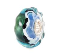 Trollbeads Frühlingskollektion Carpe Diem 2025 Glasbeads Handgefertigt (TGLBE-20446 Spiegel der Gelassenheit)