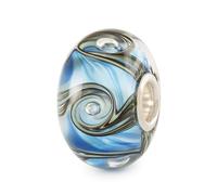 Trollbeads Frühlingskollektion Carpe Diem 2025 Glasbeads Handgefertigt (TGLBE-20450 Stille Wellen)