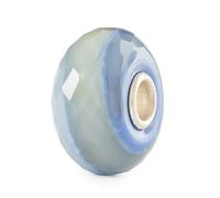 Trollbeads Glasbeads Frühlingskollektion Carpe Diem 2025 Handgefertigt TGLBE-30160 (Wasserstein)