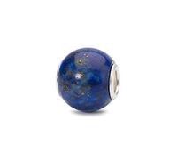 Trollbeads Unisex Charm Sterling Silber Runder Lapislazuli Blau TSTBE-00019