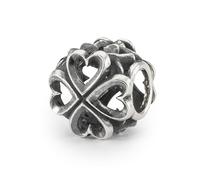 Trollbeads Winterkollektion Klänge der Harmonie und Liebe Silberbeads (Herzen im Einklang)