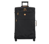 Bric's Trolley Groß X-Bag Kollektion, Weichgepäck-Koffer mit 2 Doppel-Rollen, Widerstandsfähig und Ultraleicht, Maße: 48x77x26cm, Schwarz