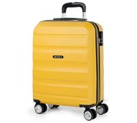 ITACA - Handgepäck Koffer Trolley - Reisekoffer Mit Rollen und Reisekoffer Hartschalenkoffer für Vielreisende. Koffer Senf