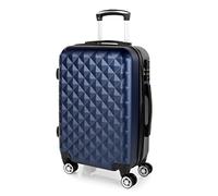 ITACA - Handgepäck Koffer Trolley - Reisekoffer Mit Rollen und Reisekoffer Hartschalenkoffer für Vielreisende. Koffer Blau