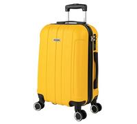 ITACA - Handgepäck Koffer Trolley - Reisekoffer Mit Rollen und Reisekoffer Hartschalenkoffer für Vielreisende 771150, Gelb