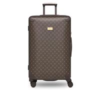 Trolley LAZAROTTI "Palermo 4 Rollen Trolley L 79 cm", Gr. 120 l, braun (dunkelbraun), Polypropylen, Koffer (57165713-0) dunkelbraun