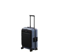 Trolley "OVERSEAS Koffer Hartschale", Gr. B/H/T: 40cm x 55cm x 23cm 42 l, blau (midnight blau), Polycarbonat, TITAN - MADE IN GERMANY, Koffer, mit TSA-Rahmenschloss, intelligenter Innenaufteilung (675