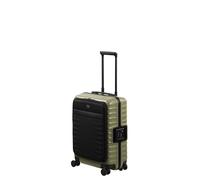 Trolley "OVERSEAS Koffer Hartschale", Gr. B/H/T: 40cm x 55cm x 23cm 42 l, grün (forest grün), Polycarbonat, TITAN - MADE IN GERMANY, Koffer, mit TSA-Rahmenschloss, intelligenter Innenaufteilung (24669