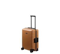 Trolley "OVERSEAS Koffer Hartschale", Gr. B/H/T: 40cm x 55cm x 23cm 45 l, braun (canyon bronze), Polycarbonat, TITAN - MADE IN GERMANY, Koffer, TSA-Rahmenschloss, smarter Innenaufteilung und kratzfest