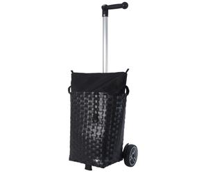 Trolley Shopper Unus schwarz Handed By