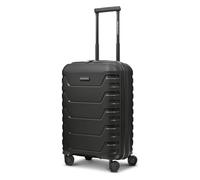 Smartbox Edition 01 4 Rollen Kabinentrolley 55 cm mit Dehnfalte schwarz