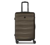 Trolley SMARTBOX "Edition 03 4 Rollen Trolley 65 cm", Gr. 68 l, dunkelbraun, ABS, Koffer (69147405-0) dunkelbraun