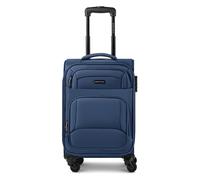 Smartbox Edition 04 4 Rollen Kabinentrolley 55 cm mit Dehnfalte blau