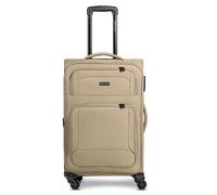 Trolley SMARTBOX "Edition 04 4 Rollen Trolley 67 cm mit Dehnfalte", Gr. 67 l, beige, Polyester, Koffer (62710550-0) beige