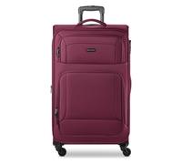 Trolley SMARTBOX "Edition 04 4 Rollen Trolley 78 cm mit Dehnfalte", Gr. 100 l, bordeaux, Polyester, Koffer (62594609-0) bordeaux