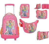 Trolley Top Model Schulrucksack Schlamper 3-Fach Federmappe Umhängetasche/Sporttasche