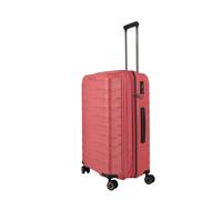 Trolley TRAVELITE "MOOBY Koffer Hartschale", Gr. B/H/T: 45cm x 66cm x 28cm 73 l, rosa (rot), Polypropylen, Koffer, mit TSA-Schloss und kratzresistenter Oberfläche - leicht und robust (52621910-0) rot