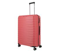 Travelite Koffer groß, MOOBY L, Kratzfeste Hartschale, mit recyceltem Material, 77 cm, 106 l, 3,7 kg, mit 4 leichtläufigen Doppelrollen & TSA-Schloss - robuster Reisekoffer für Lange Reisen