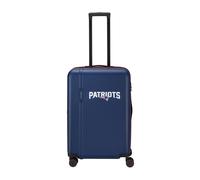Travelite travelite x NFL 4 Rollen Trolley M 67 cm mit Dehnfalte blau