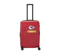 Travelite travelite x NFL 4 Rollen Trolley M 67 cm mit Dehnfalte rot