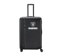 Trolley TRAVELITE "travelite x NFL Koffer Hartschale", Gr. B/H/T: 51cm x 76cm x 30,5cm 103 l, schwarz (las vegas raiders), ABS, Koffer, mit TSA-Schloss und 4 Doppelrollen - offizielles NFL-Teamdesign