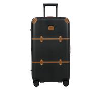 Brics Bellagio Trunk - 4-Rollen-Trolley 74 cm recycelt (black/tan)