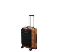 Trolley "UPGRADE Koffer Hartschale", Gr. B/H/T: 40cm x 55cm x 20cm 38 l, braun (canyon bronze), Polycarbonat, TITAN - MADE IN GERMANY, Koffer, mit kratzresistenter Oberfläche und cleverer Innenaufteil