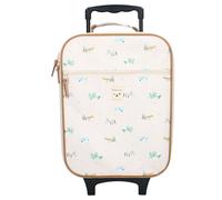 Trolley VADOBAG, Kinder, Gr. B/H/T: 30cm x 41cm x 13cm, beige, Polyester, bedruckt, Koffer, mit coolen Flugzeug-Prints (55665612-0) beige