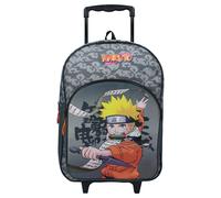 Trolley VADOBAG "Naruto Land Of Fire", Kinder, Gr. B/H/T: 33cm x 45cm x 12cm, grau, Polyester, bedruckt, Koffer, mit coolem Naruto-Print (96439247-0) grau
