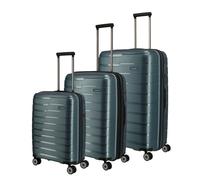 Trolleyset TRAVELITE "AIR BASE 3-teilig Reisekoffer Hartschale", ice blau, Polypropylen, Koffer-Sets, mit TSA-Schloss und bruchfester Polypropylen-Schale (87368601-0) ice blau