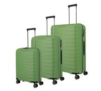 travelite MOOBY Trolley 4-Rollen L/M exp./S Green