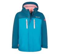 Trollkids 3in1-Regenjacke "Bryggen" in Hellblau - Größe 164 | Kinder Outdoor Jacken
