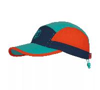 Trollkids - Kids Troll Cap - Cap, Gr. 52 cm-56 cm 52-56 cm, bunt (BlueCoral/MysticBlue/FireRed)