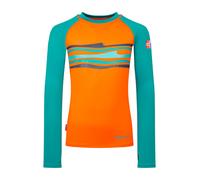 Trollkids Badeshirt "Haukland T" in Orange - Größe 116 | Kinder Bademode