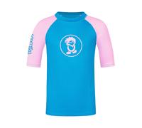 Trollkids Badeshirt "Kvalvika" in Blau - Größe 116 | Kinder Bademode