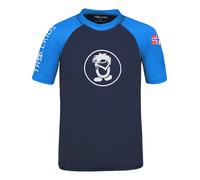Trollkids Badeshirt "Kvalvika" in Dunkelblau - Größe 116 | Kinder Bademode