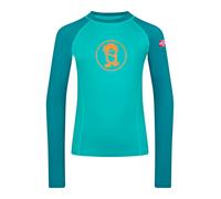 Trollkids Badeshirt "Kvalvika" in Hellblau - Größe 152 | Kinder Bademode
