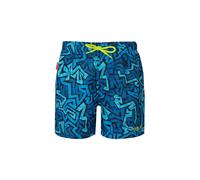 Trollkids Badeshorts "Haukland" in Blau - Größe 128 | Kinder Bademode